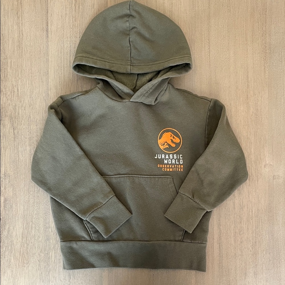 Old Navy Kids Olive Dinosaur Hoodie